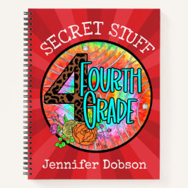 新学期向けの4年生ノート ノートブック