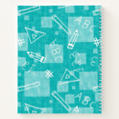 新学期向け 子供向け スパイラル ノートブック (裏面)