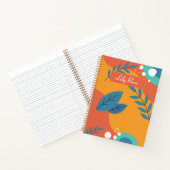 新学期向け 手描き 春のオリジナルノート ノートブック (内部)