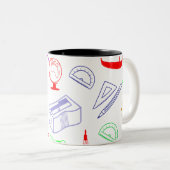 新学期型 ツートーンマグカップ (正面右)