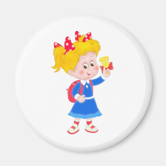 新学期女 マグネット (正面)
