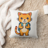 新学期子猫- no10 クッション (ブランケット)