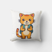 新学期子猫- no10 クッション (正面)