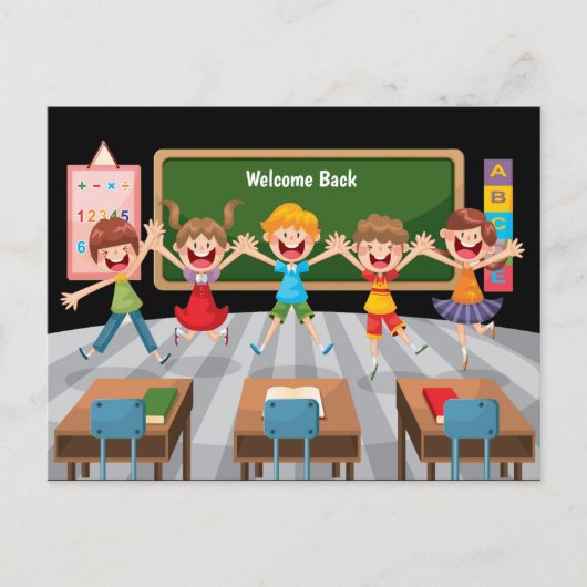 新学期子 ポストカード (正面)