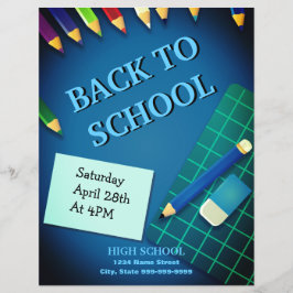 新学期学コース チラシ