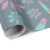 新学期学生ギフト包装紙 ラッピングペーパー (ロールコーナー)