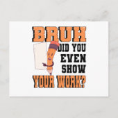 新学期宿題ペンの宿題 ポストカード (正面)