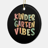 新学期幼稚園ビベスレトロ先生 セラミックオーナメント (左)