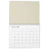 新学期幼稚園前K一年生 カレンダー (1月 2027)