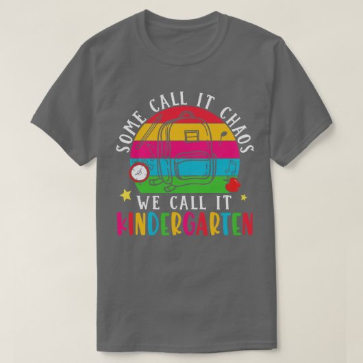 新学期幼稚園 Tシャツ (デザイン正面)
