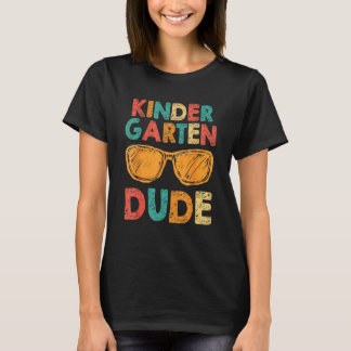 新学期幼稚園Dude Schoの初日 Tシャツ
