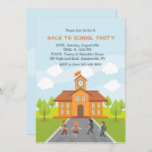 新学期招待状 招待状 (正面/裏面)