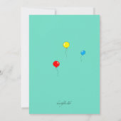 新学期招待 招待状 (裏面)