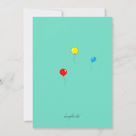 新学期招待 招待状 (裏面)