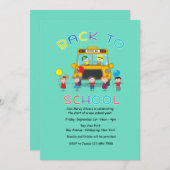 新学期招待 招待状 (正面/裏面)