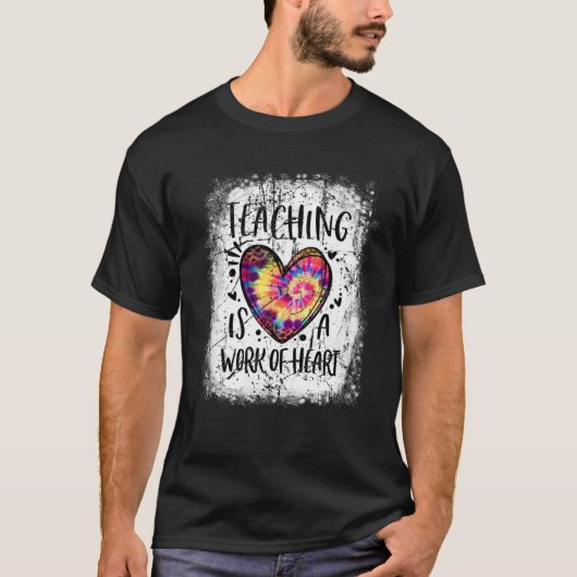 新学期教えはハートヒョウの作品 Tシャツ (正面)