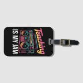 新学期教えレトロのMy Jam 80s ラゲッジタグ (正面横)