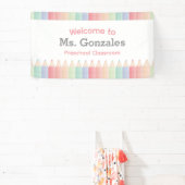 新学期教室ウェルカムバナー 横断幕 (インサイチュ)