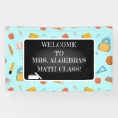 新学期教室デコール先生 横断幕 (横)