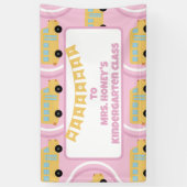 新学期教室先生ボホレトロ 横断幕 (縦)