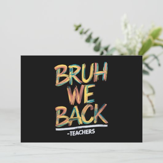 新学期教師だぜ、教師を支援する俺たち 招待状 (スタンド正面)