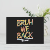 新学期教師ブラフ、教師に戻ろう、教師たち 招待状 (スタンド正面)