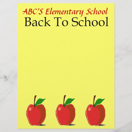 新学期文具 (正面)