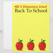 新学期文具 (正面/裏面)