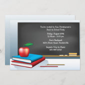 新学期時間招待状 招待状 (正面/裏面)