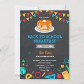 新学期朝食の招待 招待状 (正面)