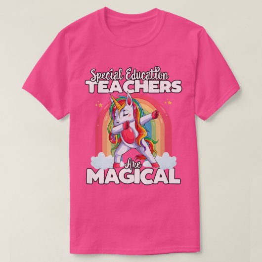 新学期特別教育先生ユニコーンM Tシャツ (デザイン正面)