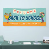 新学期生徒 横断幕 (トレードショー)