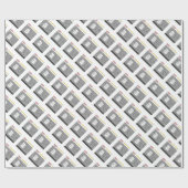 新学期用品コンポジションブックパーティー ラッピングペーパー (フラット)