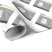 新学期用品コンポジションブックパーティー ラッピングペーパー (ロールコーナー)