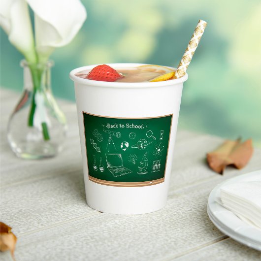 新学期科学技術教育 紙コップ