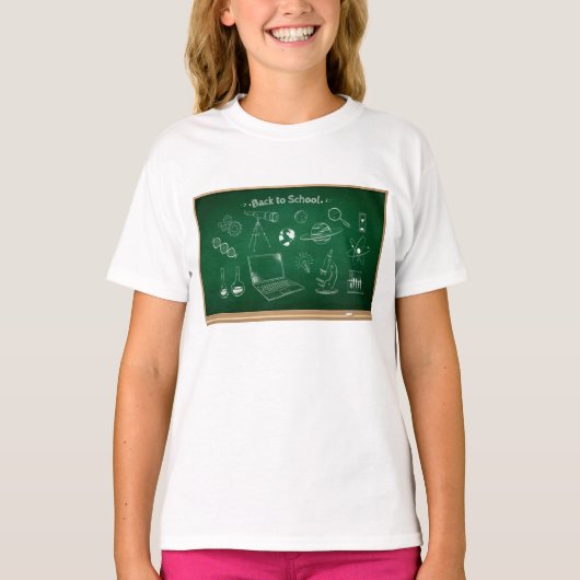 新学期科学技術教育 Tシャツ (正面)