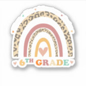 新学期第六年生 シール (正面)