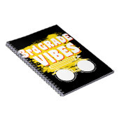 新学期第2級バイブスシャツ初日キッド ノートブック (右側)