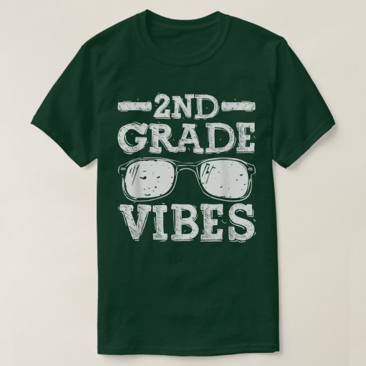 新学期第2級バイブスシャツ、初日Te Tシャツ (デザイン正面)