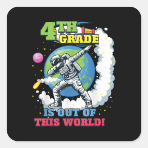 新学期第4級宇宙アウトオブthis world スクエアシール