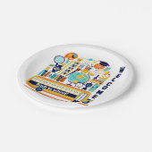 新学期紙プレート ペーパープレート (アングル)