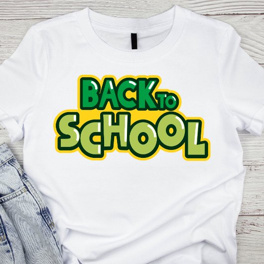 新学期緑 Tシャツ