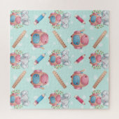 新学期象模様 ジグソーパズル (横)