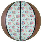 新学期象模様 バスケットボール (縦)