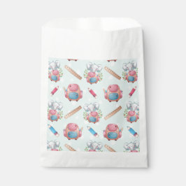 新学期象模様 フェイバーバッグ