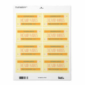 新学期鉛筆ラベル ラベル (フルシート)