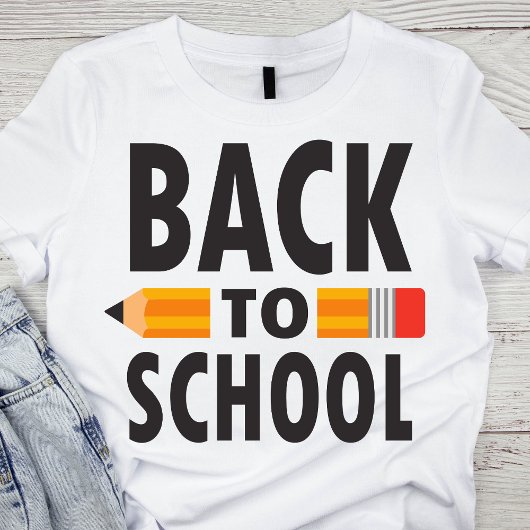 新学期鉛筆 Tシャツ