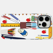 新学期頭が切れる電話カバー特徴勉強 Case-Mate iPhoneケース (裏面 (横))