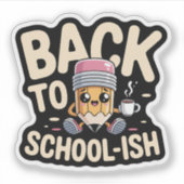 新学期風おもしろいかわいい シール (正面)