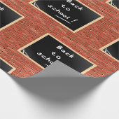 新学期黒板 ラッピングペーパー